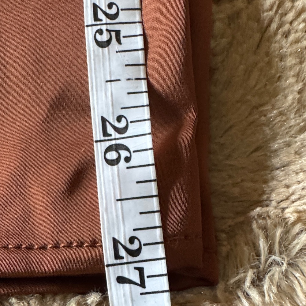 Old Navy Rust Brown Sweetheart Smocked-Back Jumpsuit – Women’s Size M - Picture 8 of 13